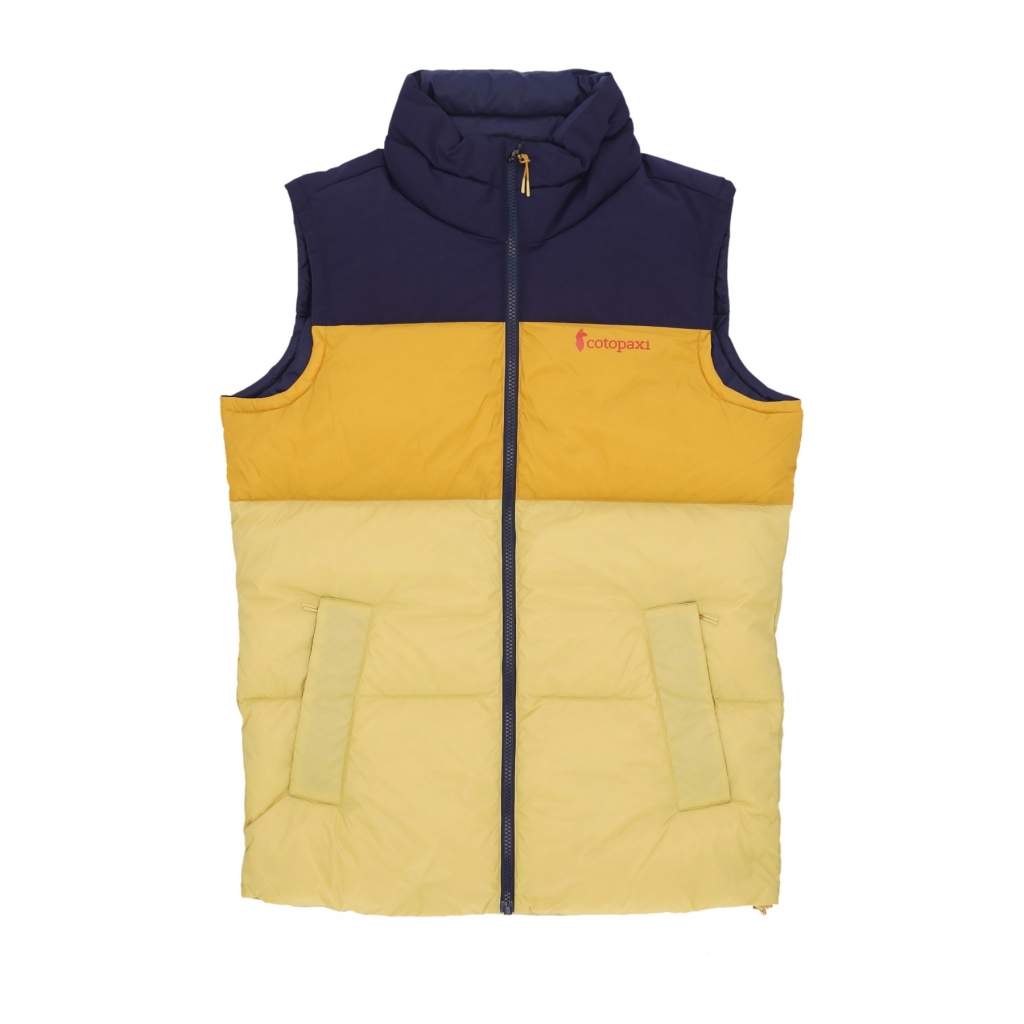 piumino smanicato uomo solazo down vest MARITIME/AMBER