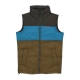 piumino smanicato uomo solazo down vest WOODS/GULF