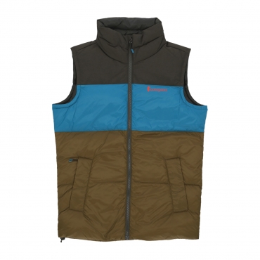 piumino smanicato uomo solazo down vest WOODS/GULF