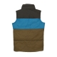 piumino smanicato uomo solazo down vest WOODS/GULF