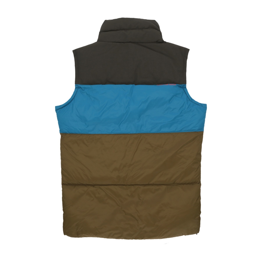 piumino smanicato uomo solazo down vest WOODS/GULF