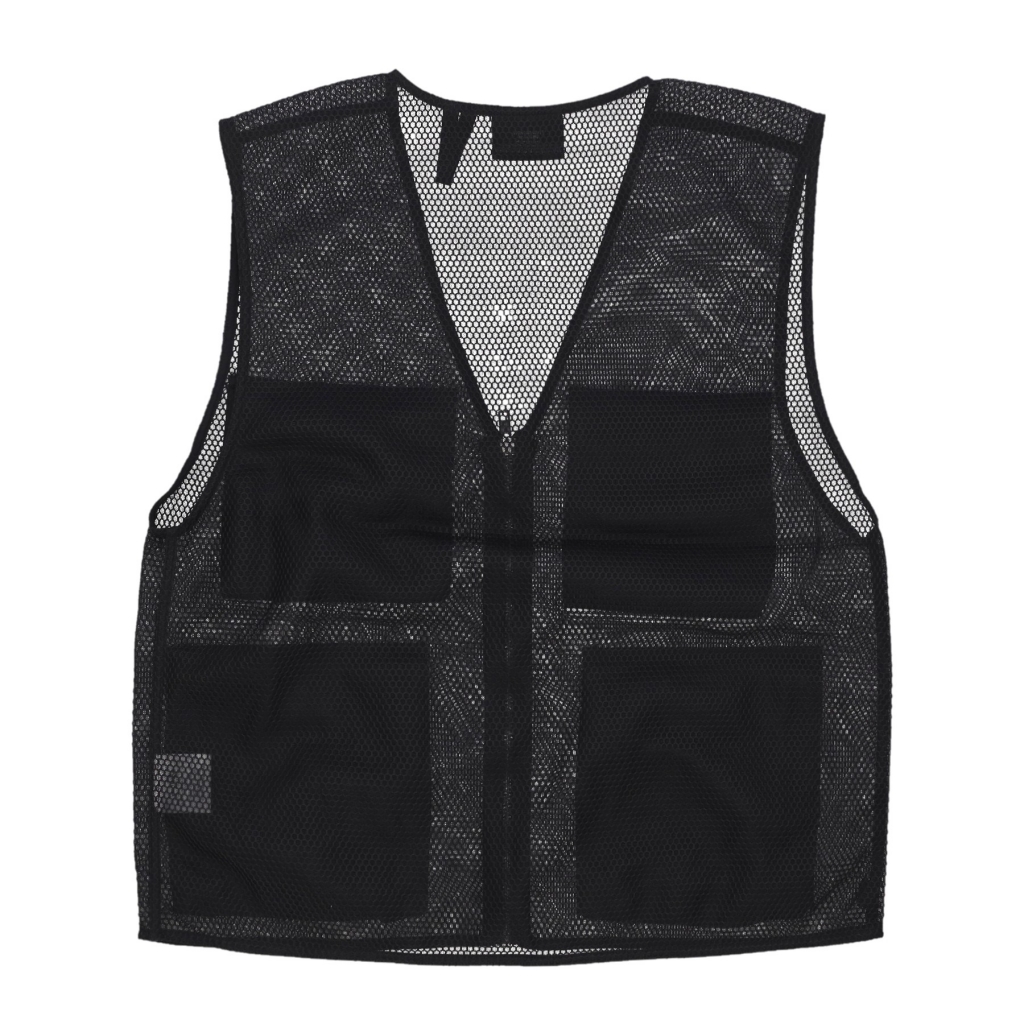 smanicato uomo honeycomb vest BLACK