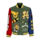 giubbotto college uomo replay letterman jacket FOREST