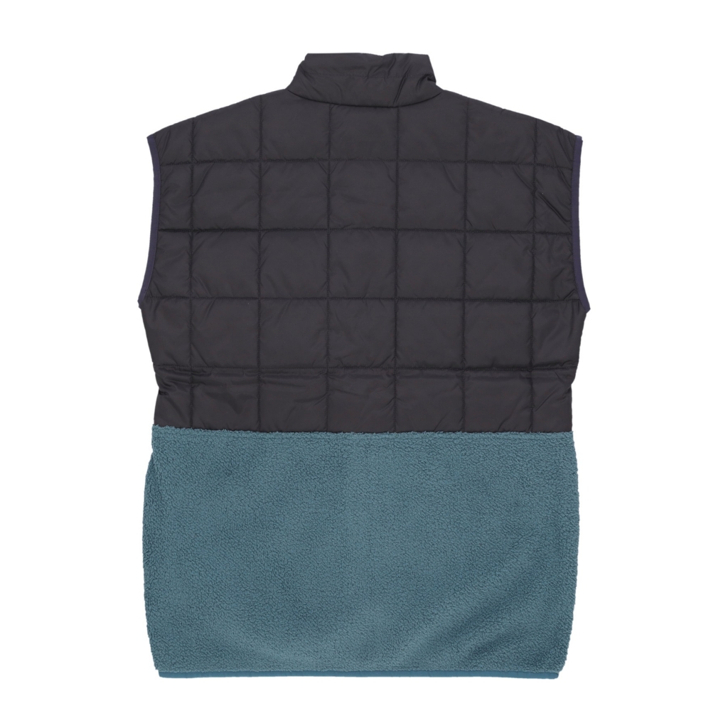 smanicato uomo trico hybrid vest GRAPHITE/BLUE SPRUCE