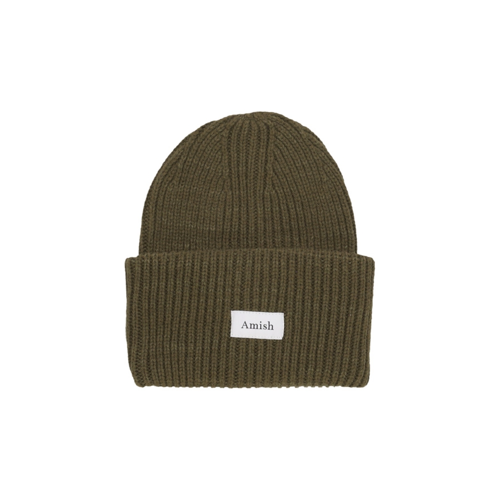 cappello uomo wool blend beanie OLIVE BRANCH