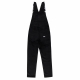 salopette uomo nermy buddy corduroy overalls BLACK