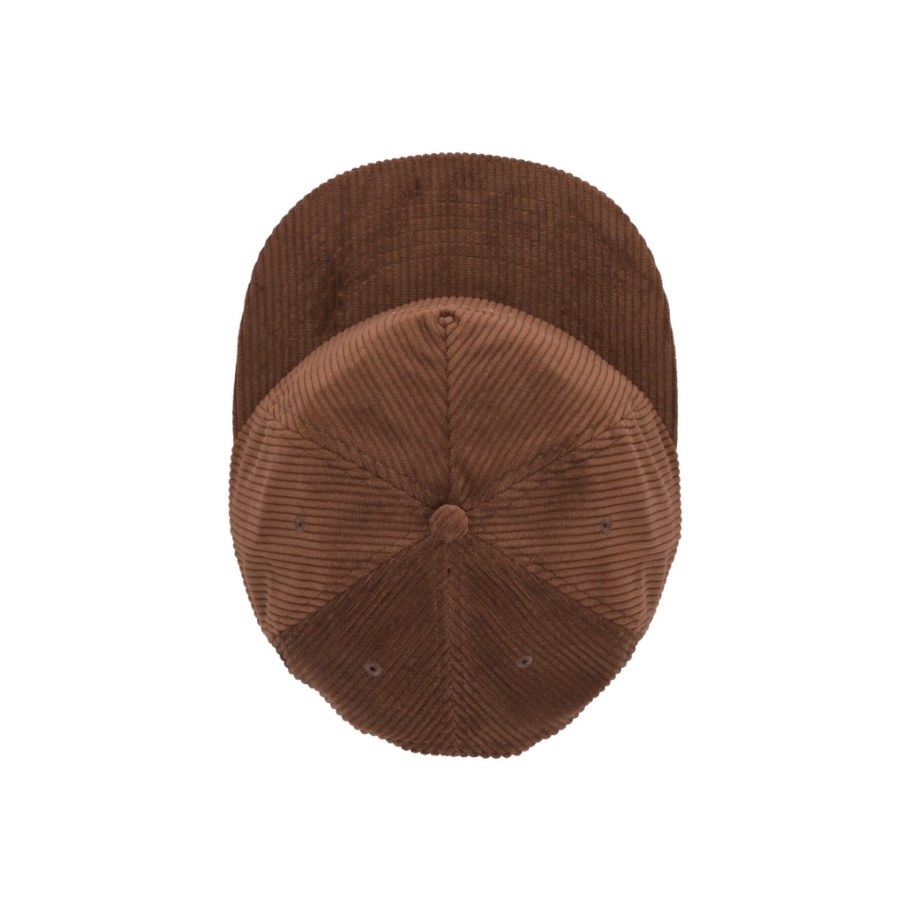 cappellino visiera piatta uomo lodge cap CHESTNUT