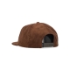 cappellino visiera piatta uomo lodge cap CHESTNUT