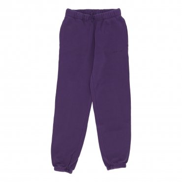 pantalone tuta felpato donna w cornell 30 pant GRAPE