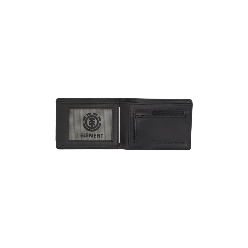 portafoglio uomo segur wallet FLINT BLACK