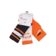 calza media uomo everyday plus cushioned crew socks  3-pack  BLACK/WHITE/ORANGE