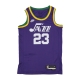 canotta basket uomo nba hardwood classics 23 dri-fit swingman jersey no 23 lauri markkanen utajaz COURT PURPLE