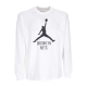 maglietta manica lunga uomo nba essentials l/s tee bronet WHITE