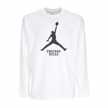 maglietta manica lunga uomo nba essentials l/s tee chibul WHITE