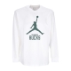 maglietta manica lunga uomo nba essentials l/s tee milbuc WHITE