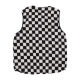 smanicato donna w mason reversible vest BLACK CHECKERBOARD