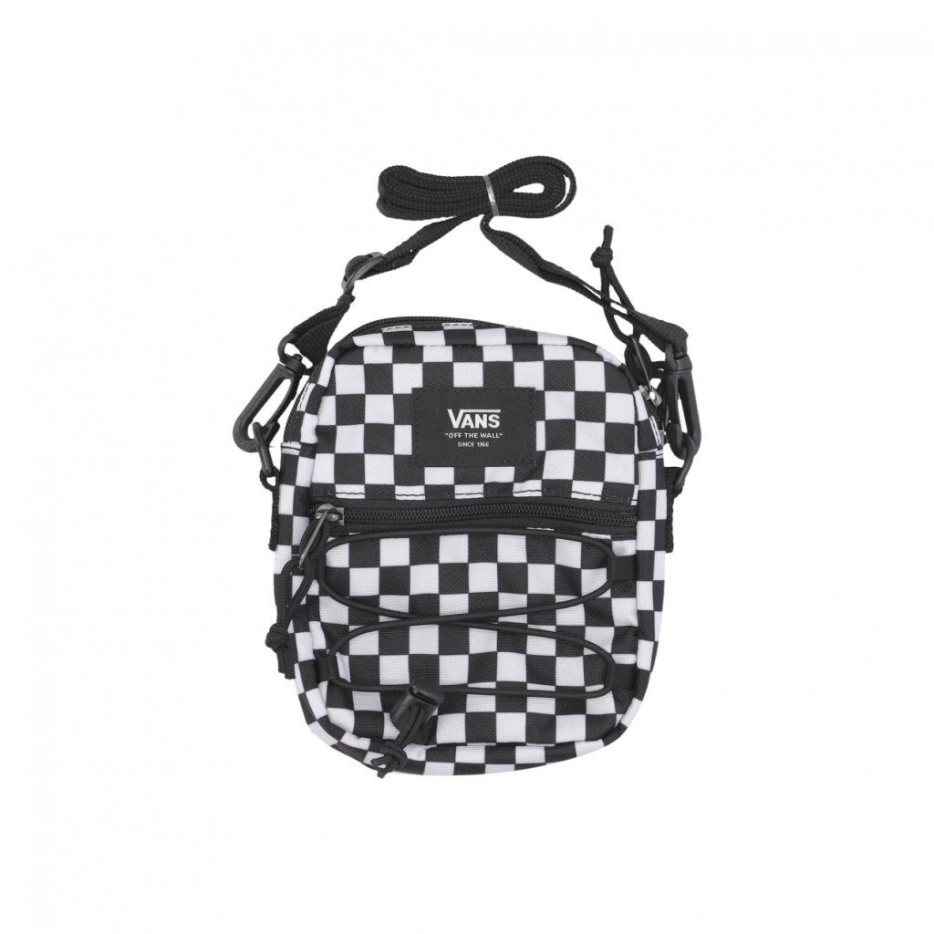 borsello uomo bail shoulder bag BLACK/WHITE CHECKERBOARD