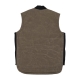 smanicato uomo fisher vest NEW BEIGE