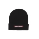 cappello uomo bar logo beanie BLACK