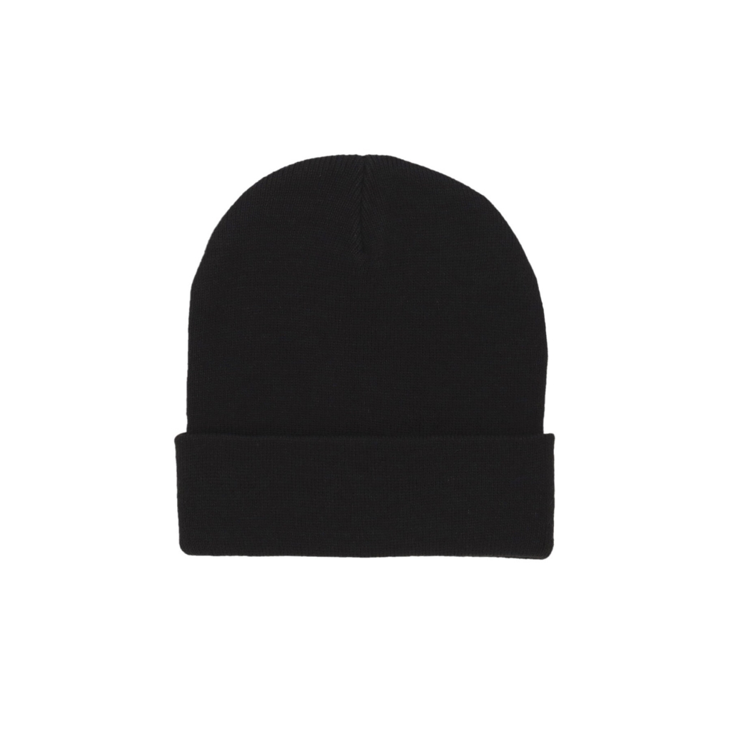 cappello uomo bar logo beanie BLACK