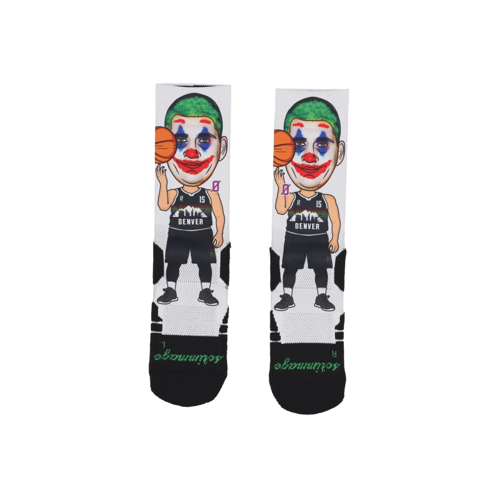 calza media uomo the joker WHITE