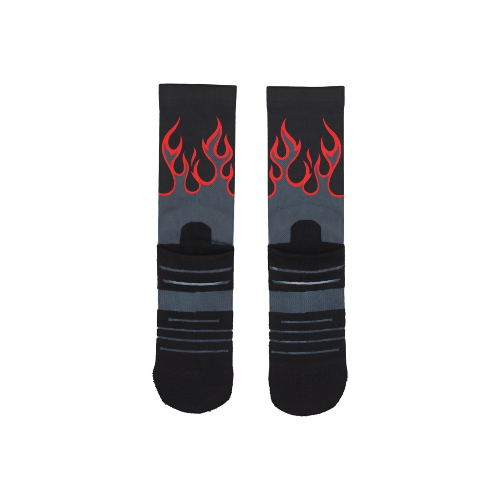 calza media uomo flame GREY/BLACK