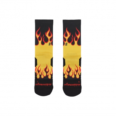 calza media uomo flame FIRE/BLACK/YELLOW