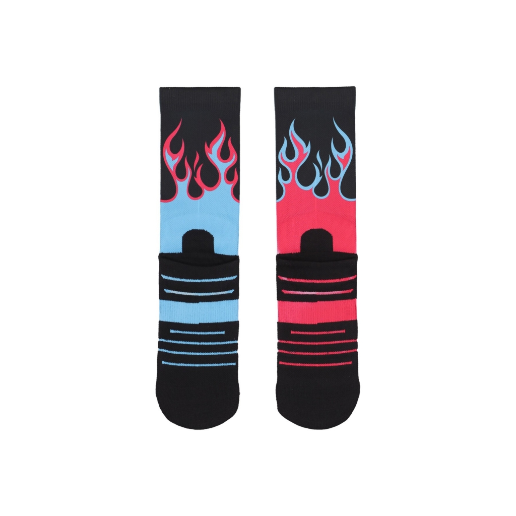 calza media uomo flame VICE/TEAL/FUCHSIA