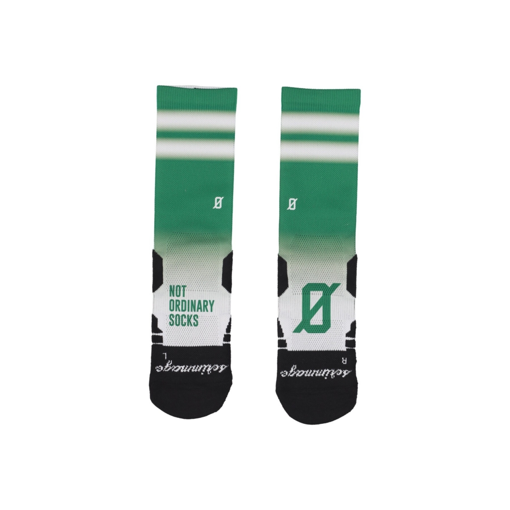 calza media uomo stripes GREEN BOSTON CELTICS