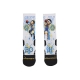 calza media uomo splash brothers WHITE