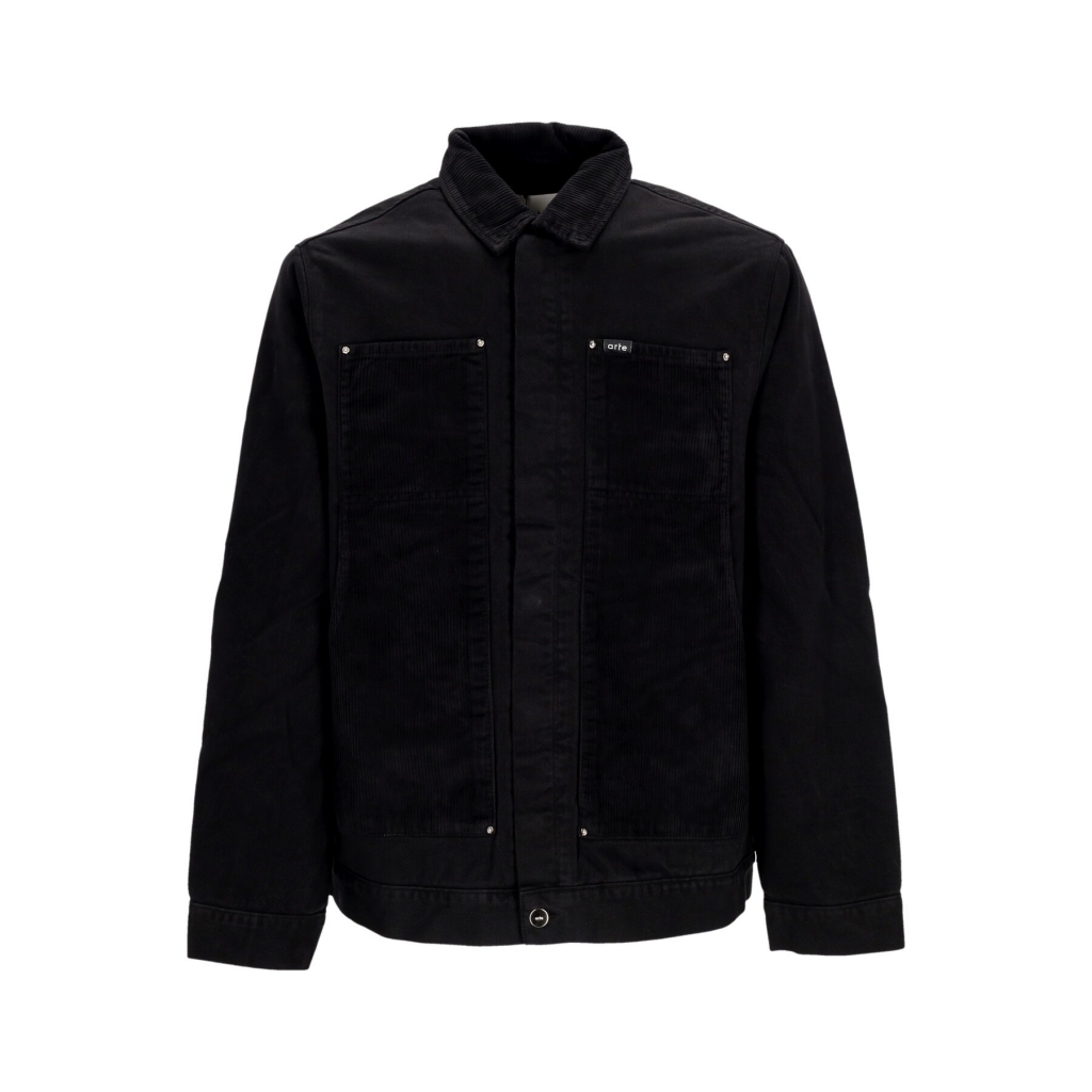 giubbotto uomo workwear jacket BLACK