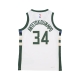 canotta basket ragazzo nba association edition swingman jersey no 34 giannis antetokounmpo milbuc ORIGINAL TEAM COLORS