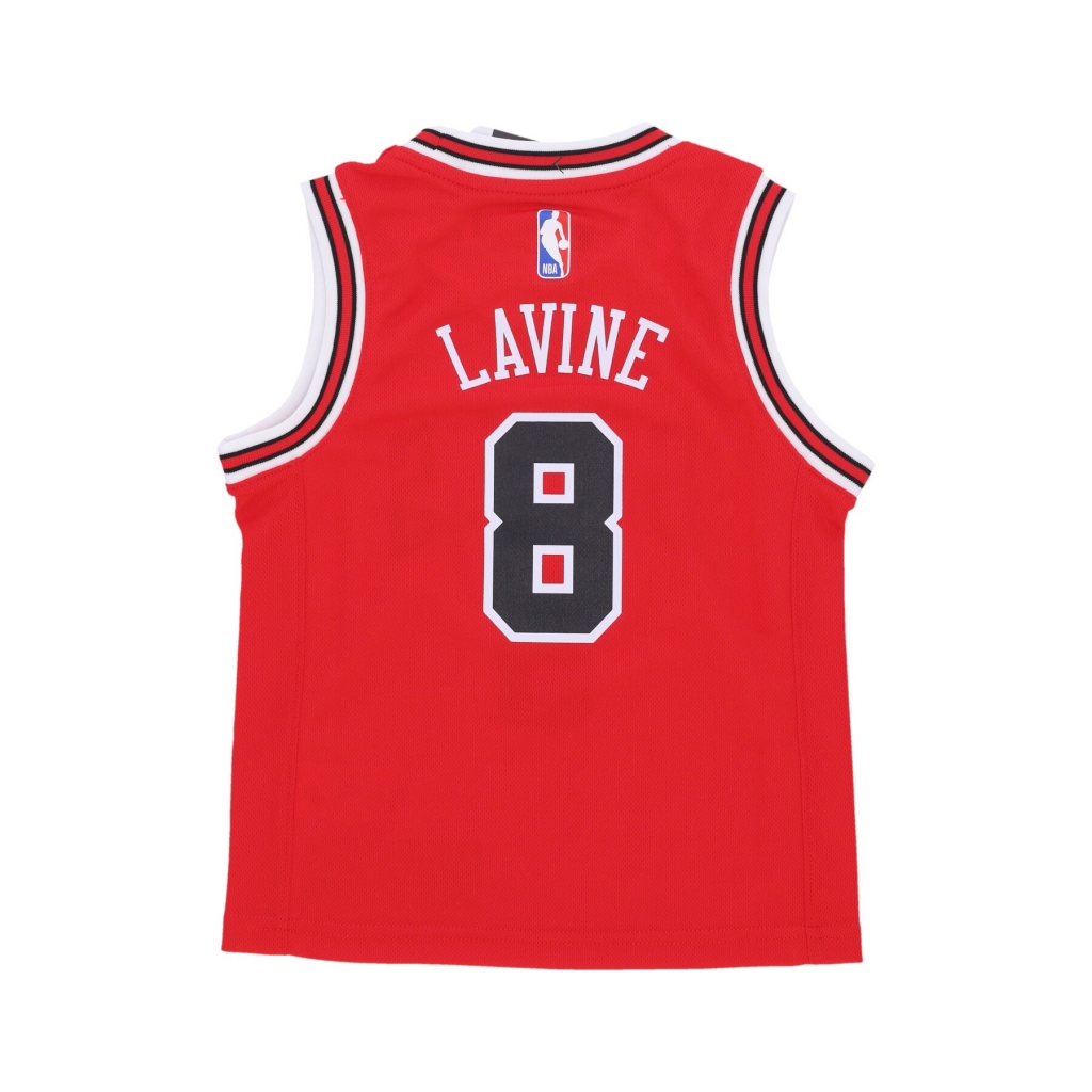 canotta basket ragazzo nba icon edition replica jersey no 8 zach lavine chibul ORIGINAL TEAM COLORS