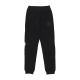 pantalone tuta felpato uomo fine alpine pant BLACK