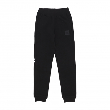 pantalone tuta felpato uomo fine alpine pant BLACK