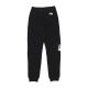 pantalone tuta felpato uomo fine alpine pant BLACK