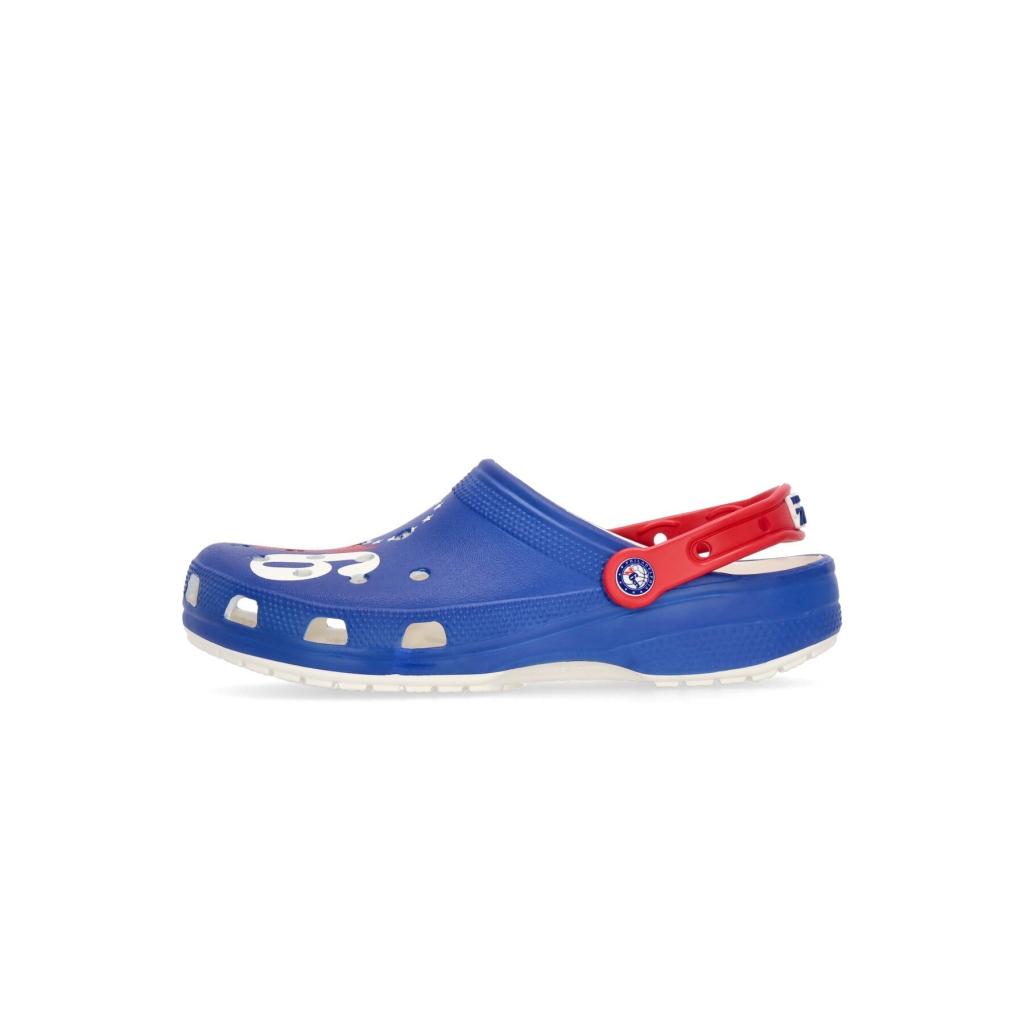 mule uomo nba philadelphia 76ers classic clog WHITE