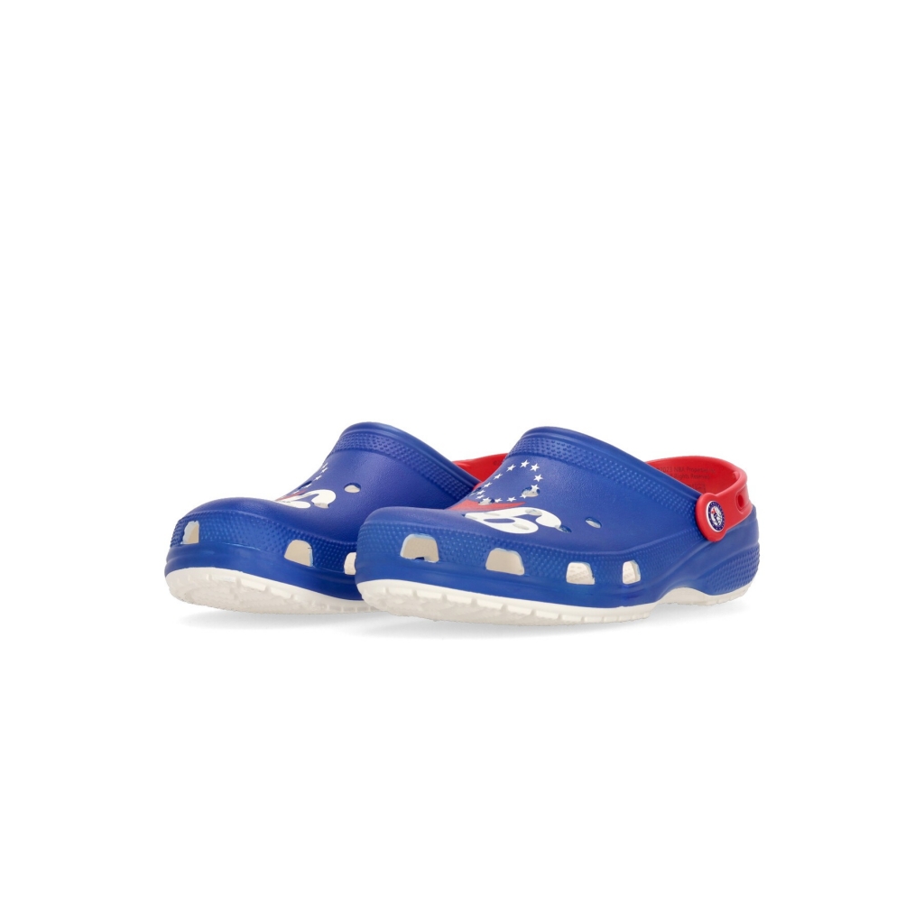 mule uomo nba philadelphia 76ers classic clog WHITE