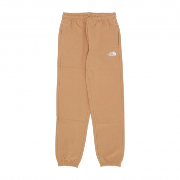 pantalone tuta felpato donna w essential jogger ALMOND BUTTER