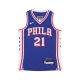 canotta basket ragazzo nba icon edition swingman jersey no 21 joel embiid phi76e ORIGINAL TEAM COLORS