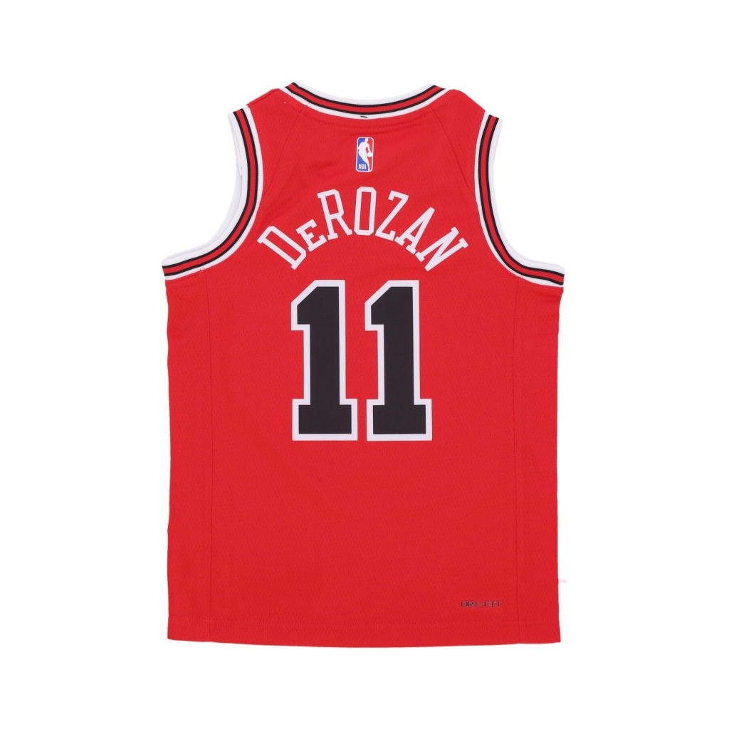 canotta basket ragazzo nba swingman jersey icon edition no 11 demar derozan chibul ORIGINAL TEAM COLORS