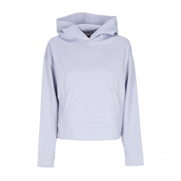 felpa leggera cappuccio corta donna w spacer air hoodie DUSTY PERIWINKLE