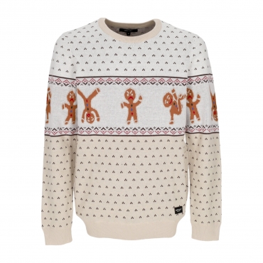 maglione uomo cookieman knit BEIGE