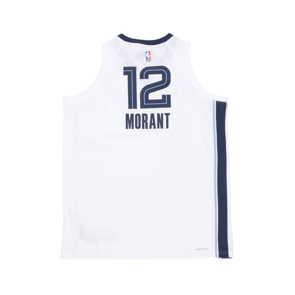 canotta basket ragazzo nba association edition swingman jersey no 12 ja morant memgri ORIGINAL TEAM COLORS