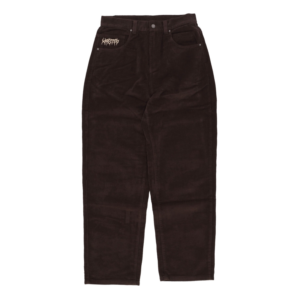 pantalone lungo uomo feeler casper corduroy pants ICE BROWN