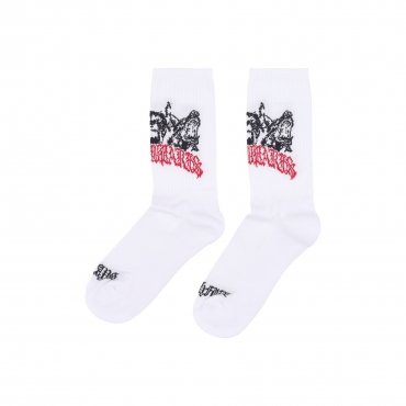 calza media uomo guardian socks WHITE