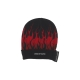 cappello uomo flames beanie BLACK/RED