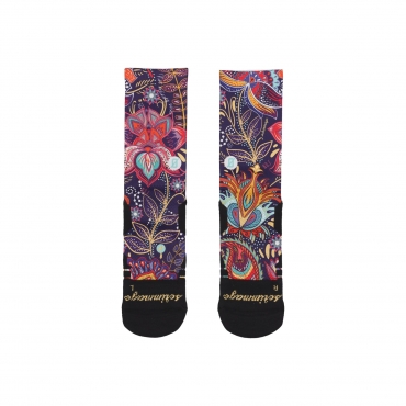 calza media uomo paisley PURPLE