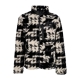 orsetto uomo winter pass print fleece full zip BLACK QUILTED