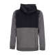 felpa cappuccio uomo columbia trek colorblock hoodie BLACK/SHARK